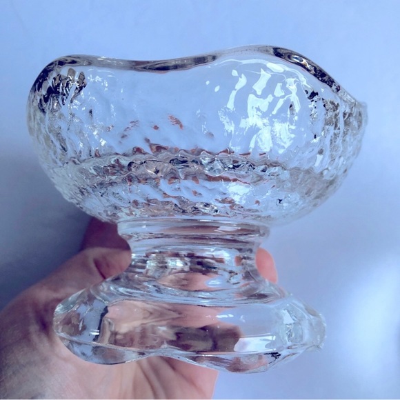 Vintage Small Ice Cream Glass Cups Dessert, Set of 2 Cups - Picture 2 of 15